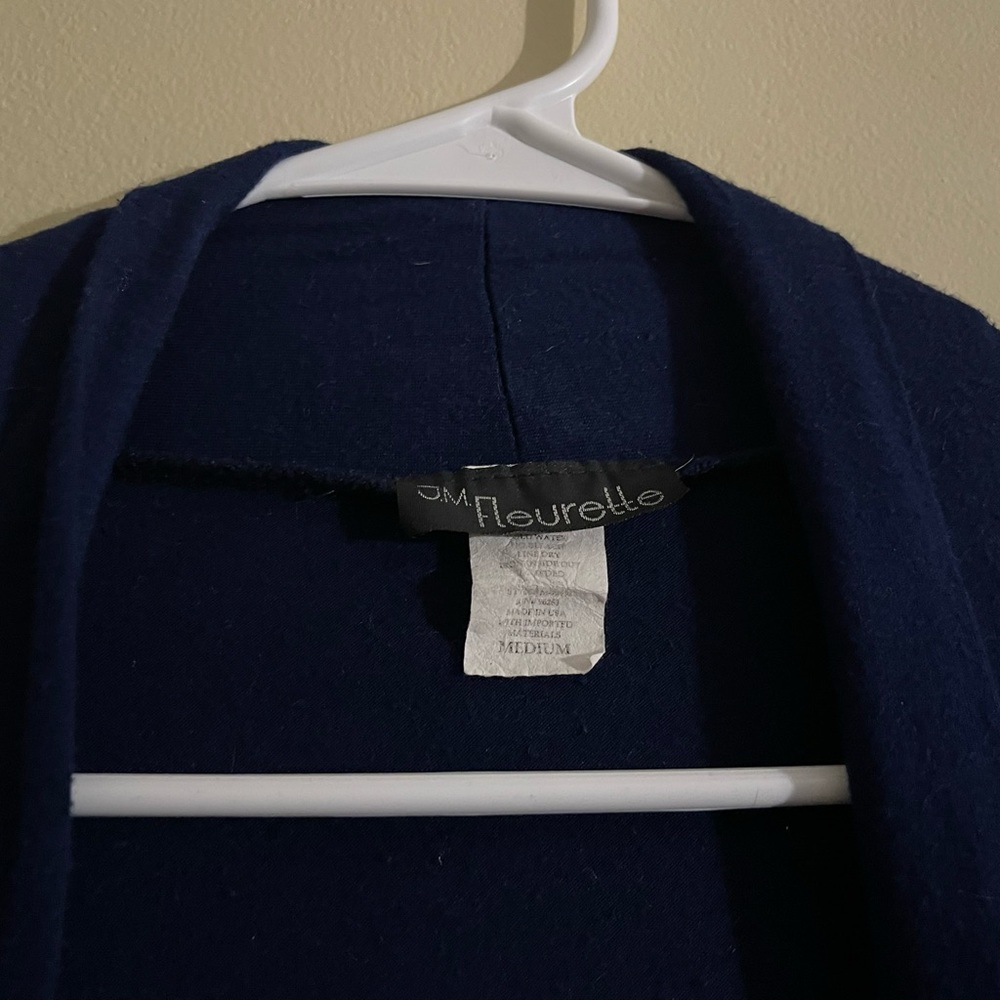 Long Navy cardigan